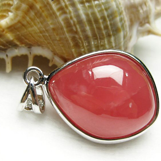 インカローズ ロードクロサイト ペンダント [K1-924]