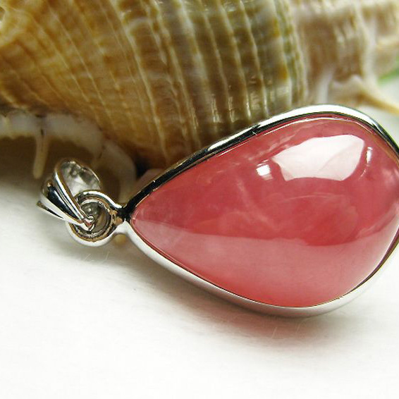 インカローズ ロードクロサイト ペンダント [K1-930]