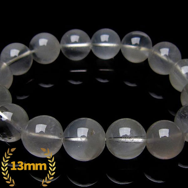 ガーデン水晶ファントム ブレスレット 13mm [L250-284]