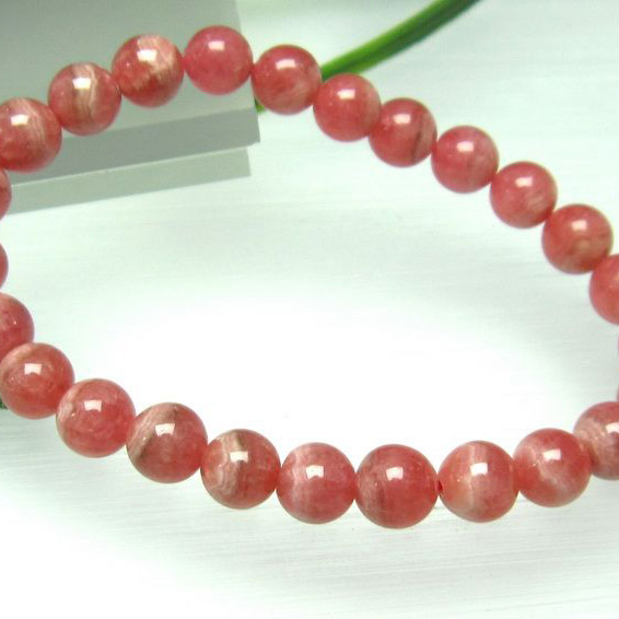 インカローズ ロードクロサイト ブレスレット 7mm [L33-2267]