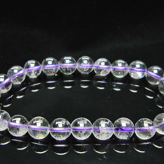ブ ルーストロベリークォーツ水晶 ブレスレット 8mm [L352-170]