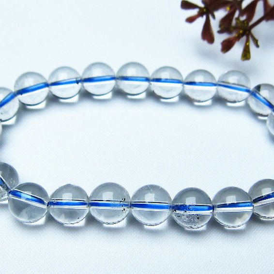 ブ ルーストロベリークォーツ水晶 ブレスレット 9mm [L352-280]