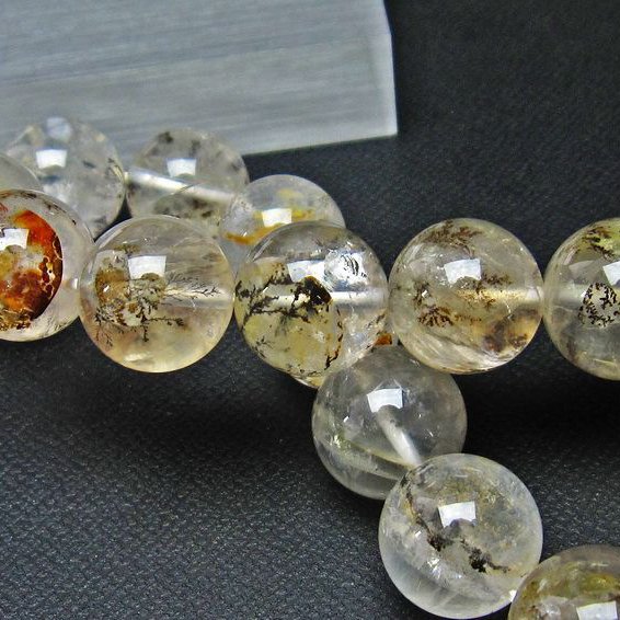 デンドリッククォーツ ブレスレット 13mm [L36-860]