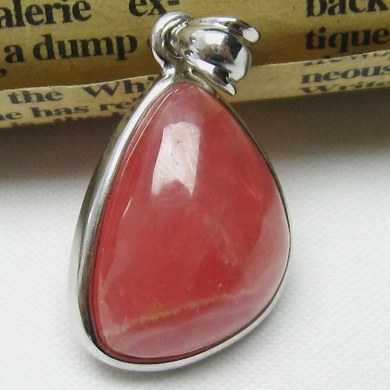 インカローズ ロードクロサイト ペンダント [L385-75]