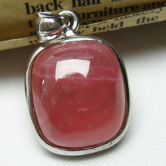 インカローズ ロードクロサイト ペンダント [L385-78]