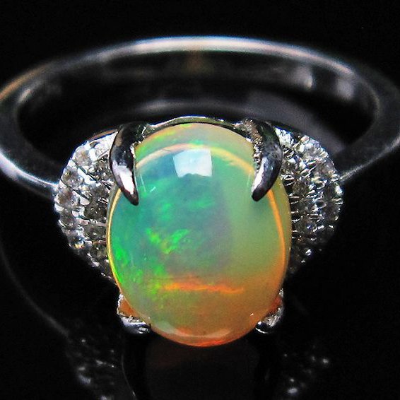 プレシャスオパール 指輪 (12号)[L388-426]