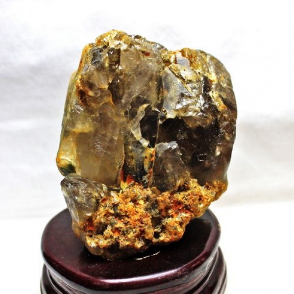 1.4Kg 虹入り ライトニング水晶[S61-37]