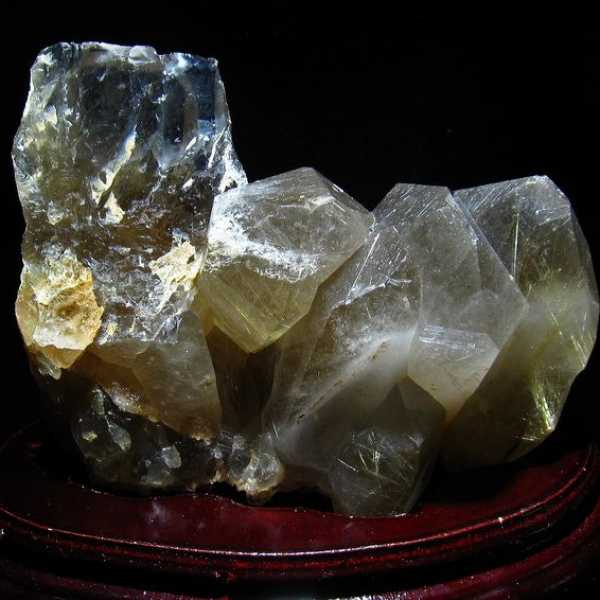 2Kg ゴールドタイチンルチルクラスター[S67-2]