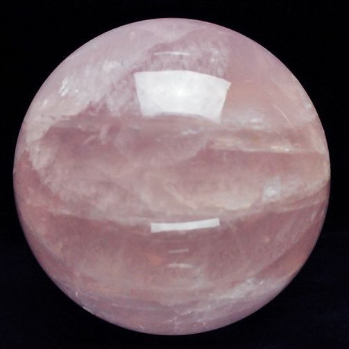 4.4Kg スターローズクォーツ 丸玉 150mm [s9-352]