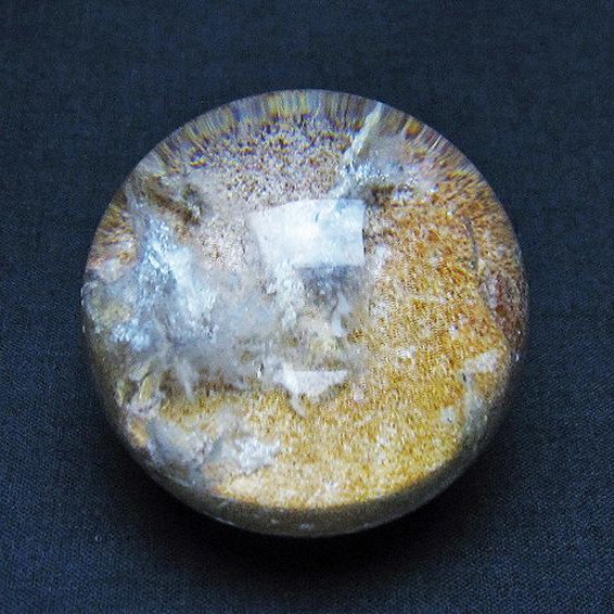 ガーデン水晶 丸玉 41mm [t100-4560]