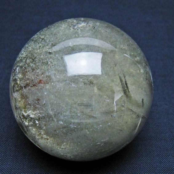 ガーデン水晶ファントム 丸玉 47mm [T100-4724]