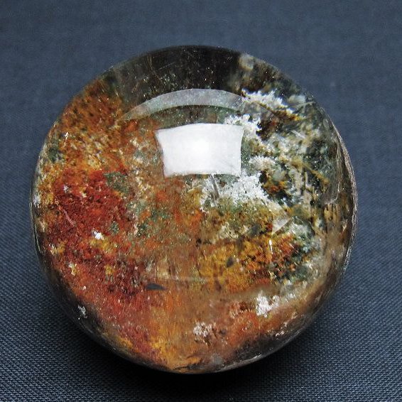 ガーデン水晶 丸玉 44mm [t100-4759]