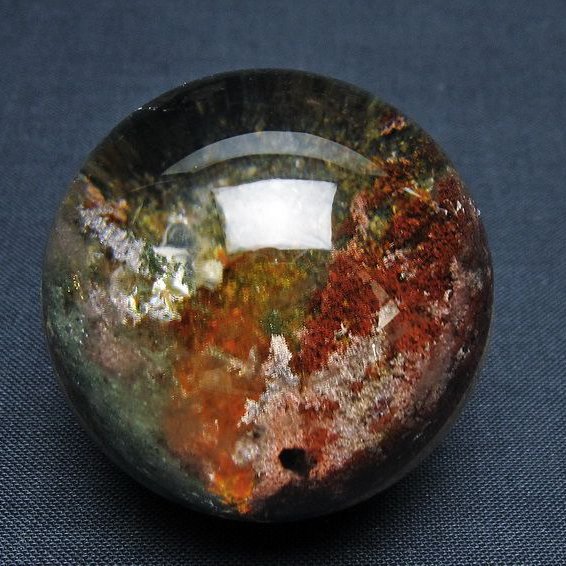 【天然石】ガーデン水晶(344g)、丸玉 天然石】ガーデン水晶(344g)、丸玉