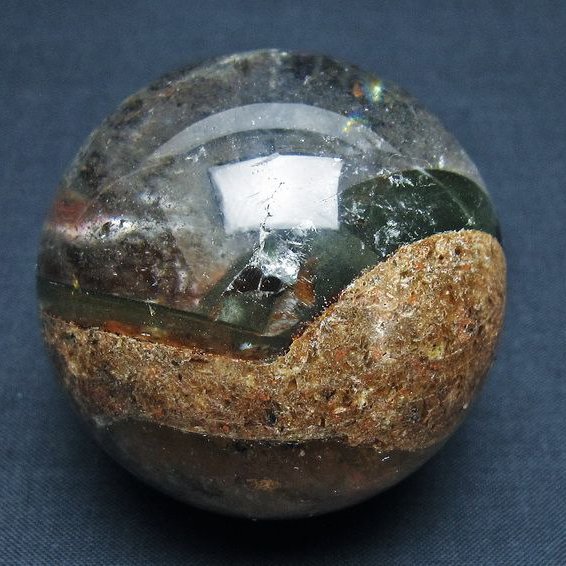 ガーデン水晶 丸玉 58mm [T100-4782]