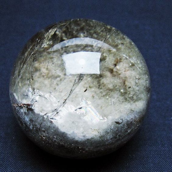 ガーデン水晶 丸玉 50mm [t100-4811]