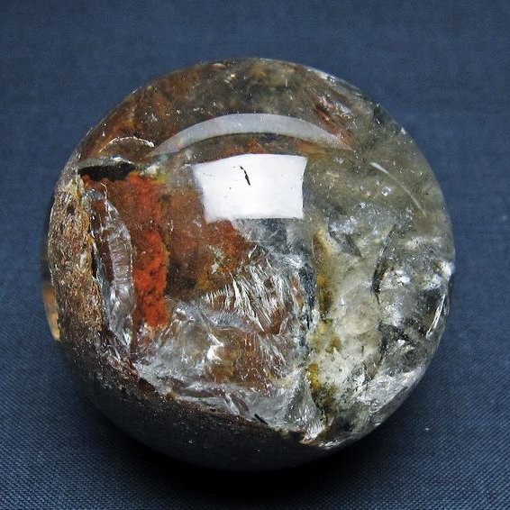 ガーデン水晶 丸玉 54mm [T100-4842]