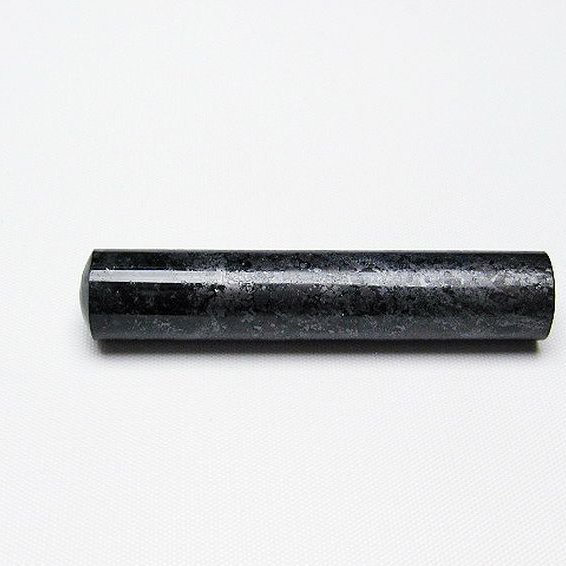 ゴールドタイチンルチル黒虎目石 印材 12mm [t101-149]