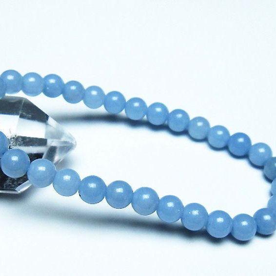 エンジェライト 天使の石 ブレスレット 6mm [T104-3800]