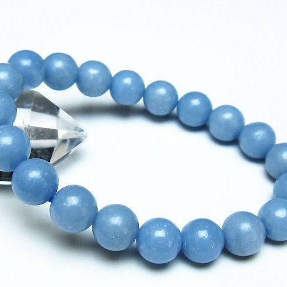 エンジェライト 天使の石 ブレスレット 10mm [T104-3865]