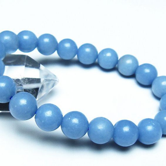 エンジェライト 天使の石 ブレスレット 10mm [T104-3904]