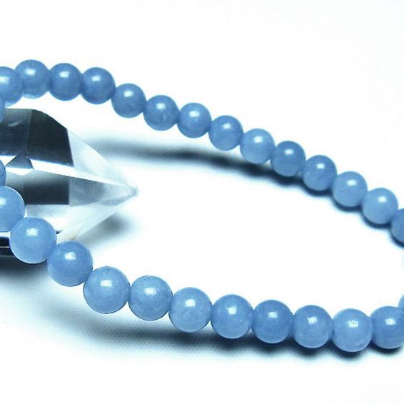 エンジェライト 天使の石 ブレスレット 6mm [t104-3950]