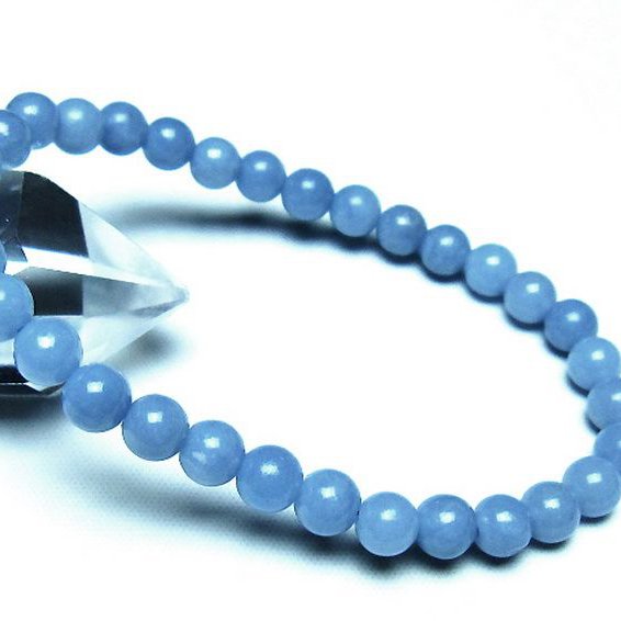 エンジェライト 天使の石 ブレスレット 6mm [t104-3971]