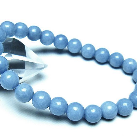 エンジェライト 天使の石 ブレスレット 8mm [t104-4026]