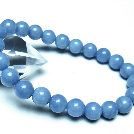 エンジェライト 天使の石 ブレスレット 8mm [t104-4038]