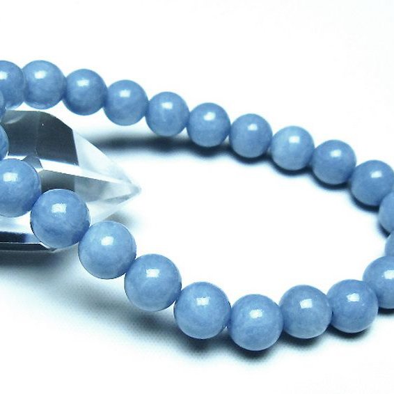 エンジェライト 天使の石 ブレスレット 8mm [t104-4040]