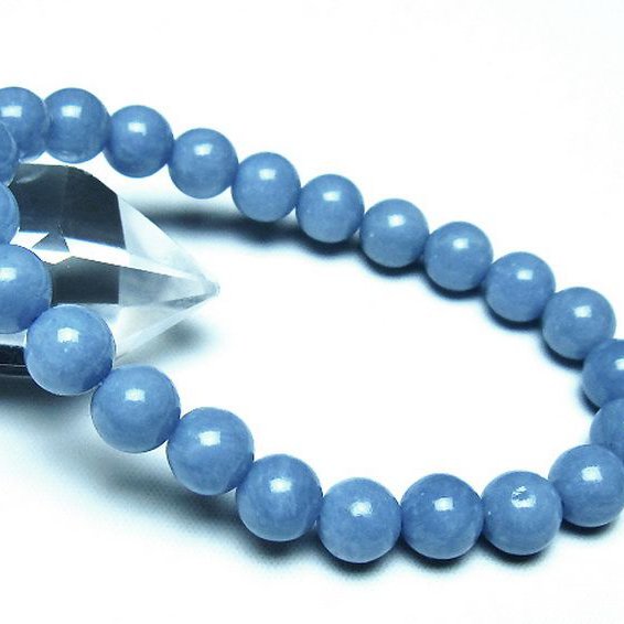 エンジェライト 天使の石 ブレスレット 8mm [t104-4051]