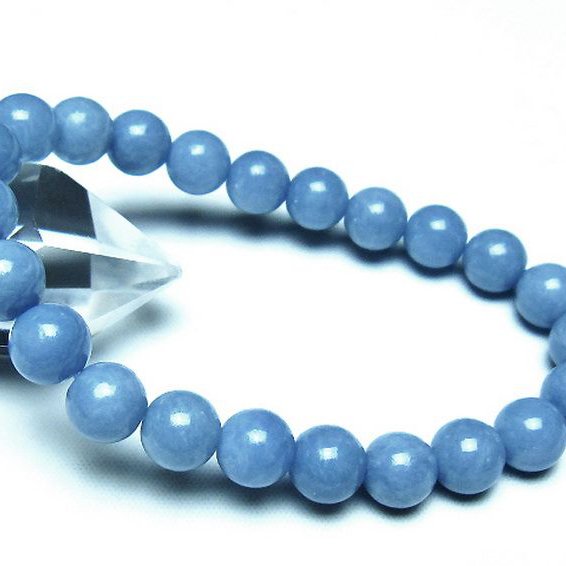 エンジェライト 天使の石 ブレスレット 8mm [t104-4054]