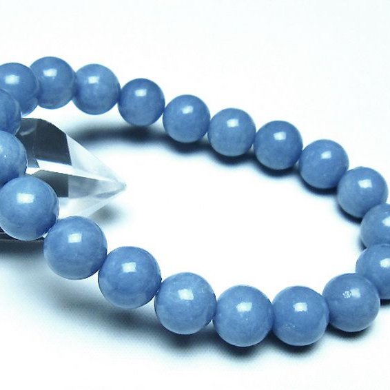 エンジェライト 天使の石 ブレスレット 10mm [t104-4085]