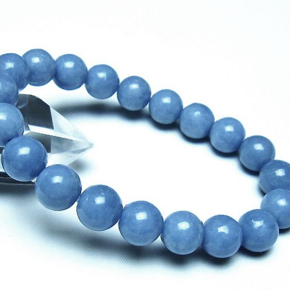 エンジェライト 天使の石 ブレスレット 10mm [t104-4126]