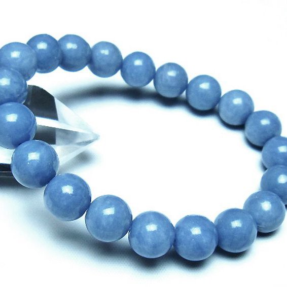 エンジェライト 天使の石 ブレスレット 10mm [t104-4133]