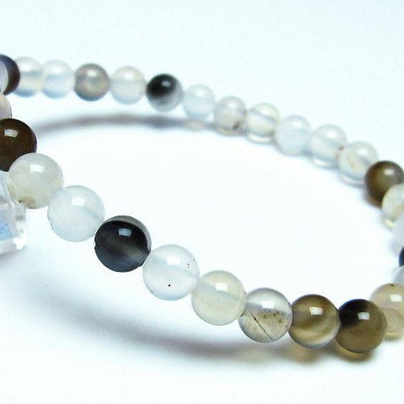 デンドリック アゲート ブレスレット 6mm [t108-5934]