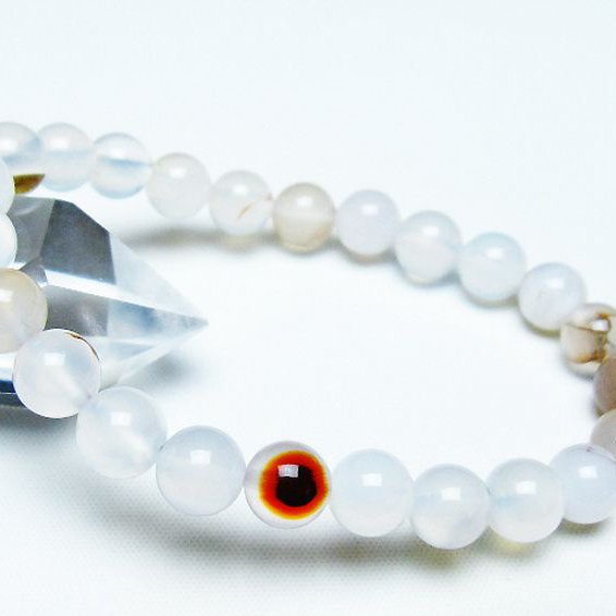 デンドリック アゲート ブレスレット 8mm [t108-6184]