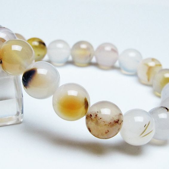 デンドリック アゲート ブレスレット 10mm [t108-6461]