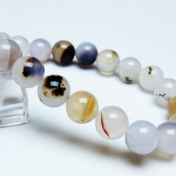 デンドリック アゲート ブレスレット 10mm [t108-6462]