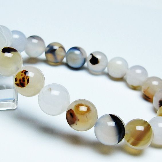 デンドリック アゲート ブレスレット 10mm [t108-6472]