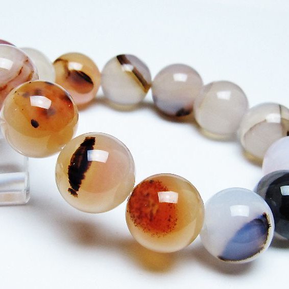 デンドリック アゲート ブレスレット 16mm [t108-6512]