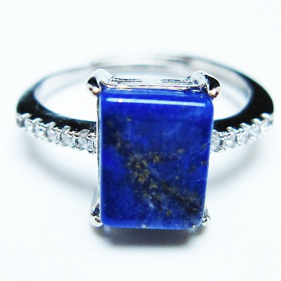 ラピスラズリ 指輪 (16号)[t109-3189]