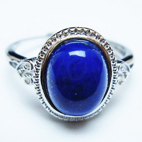 ラピスラズリ 指輪 (17号)[T109-3316]
