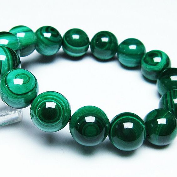 マラカイト天眼 ブレスレット 15mm [t115-3872]