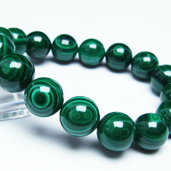 マラカイト天眼 ブレスレット 14mm [t115-3916]