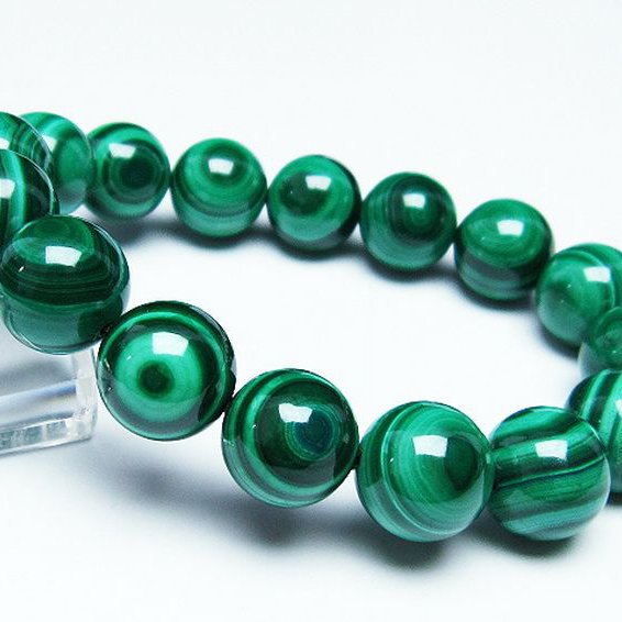 マラカイト天眼 ブレスレット 14mm [t115-3925]