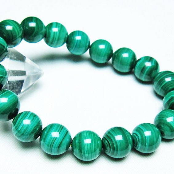 マラカイト ブレスレット 11mm [T115-4401]
