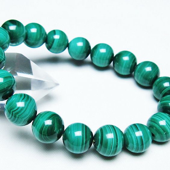 マラカイト ブレスレット 11mm [T115-4536]