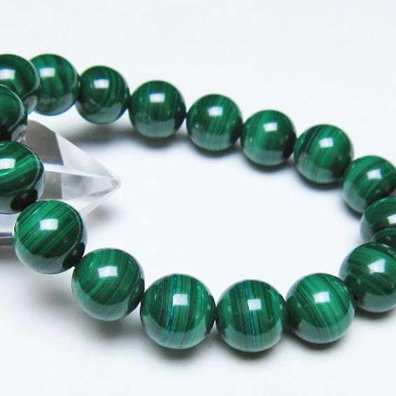 マラカイト ブレスレット 12mm [t115-5016]