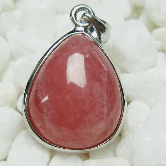 インカローズ ロードクロサイト ペンダント [T117-1797]