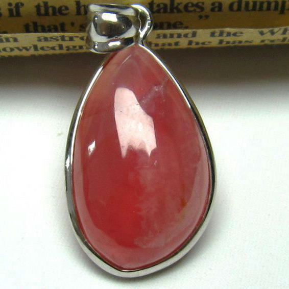 インカローズ ロードクロサイト ペンダント [T117-1915]